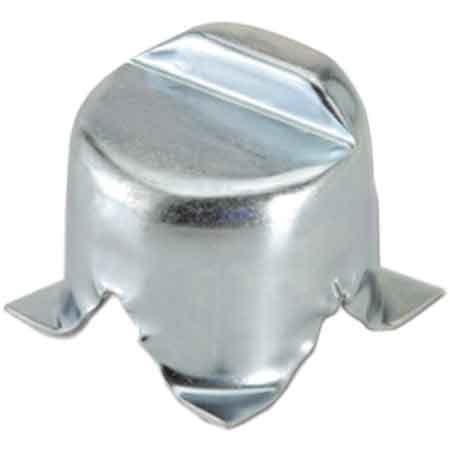 Battente di Arresto a Cementare per Cancelli 110 x 110 mm - 2