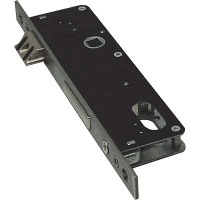 Serratura Montante Infilare 530 Omec B.q Inox F.mm 16 F.ovale M1 con Scr - 2