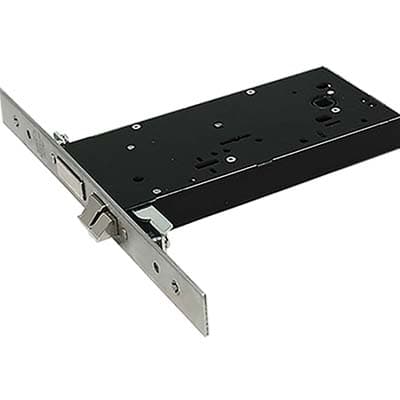 Serratura Metallo Infilare Elettrica 5968 Omec B.q Inox F.mm 25 Dm M4 Tripl - 2