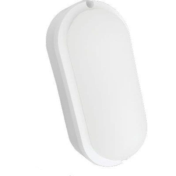 Plafoniera LED Eco Easy Ovale Century Bianca Volt 230 W 18 Nat Ln 1055 IP64 - 2