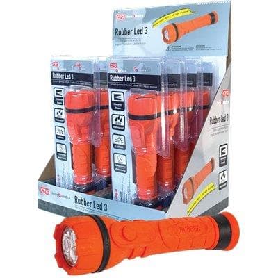 Torcia LED Rubber LED 3 Expo Luce Quadra 8 Pezzi - 2