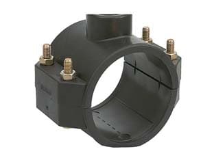 Presa a Staffa in Polipropilene con 4 Bulloni Ø 63 mm Mmx F ½ 5 Pezzi - 2