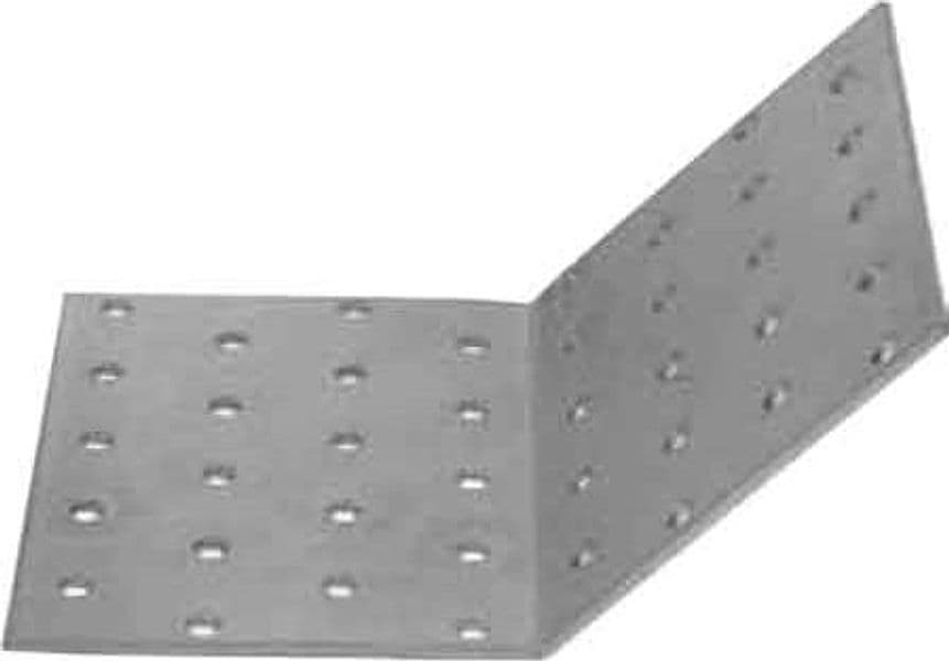 Piastra ad Angolo 135 ° Pesante 419 80 x 100 mm 20 Pezzi – Autres