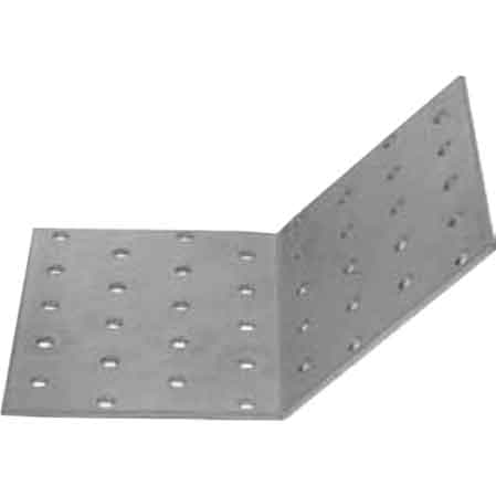 Piastra ad Angolo 135 ° Pesante 419 80 x 100 mm 20 Pezzi - 2