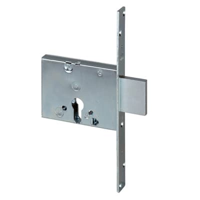 Serratura Metallo Infilare 56013 Cisa B.q Zinc F.mm 25 F Sag. M4 H.mm 82 - 2