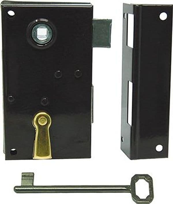 Serratura Legno Applicare 185 Bonaiti M2 45 mm 2 Pezzi