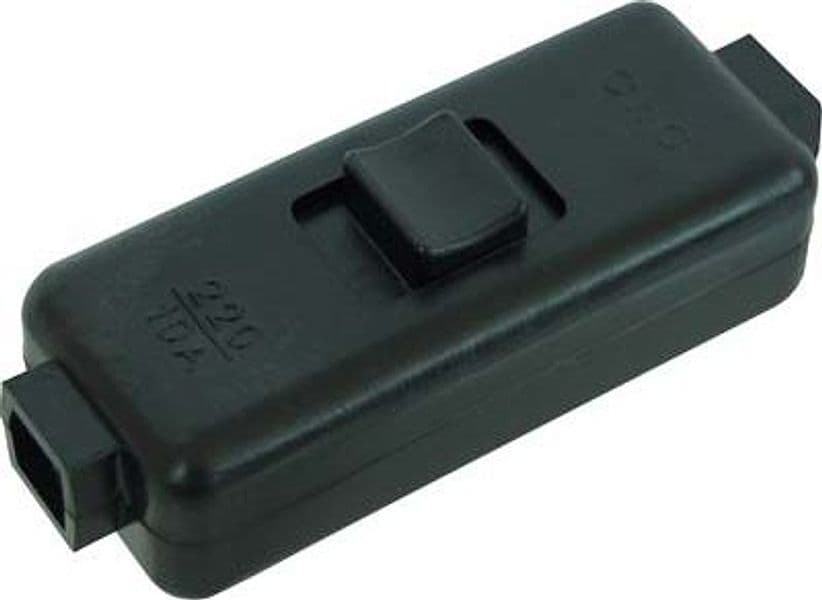 Interruttore Bipolare Nero 10 Pezzi – Autres