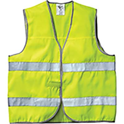 Gilet Alta Visibilita Giallo Taglia Unica 5 Pezzi - 2