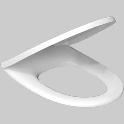 Sedile Termoindurente Loft Square Chiusura Normale Mood Ceramic - 2