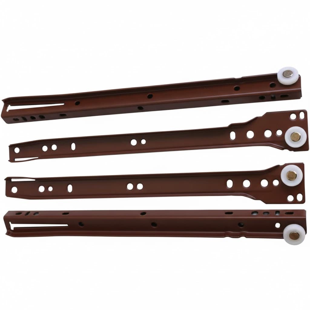 Guide per Cassetti 50 cm Marrone - 2