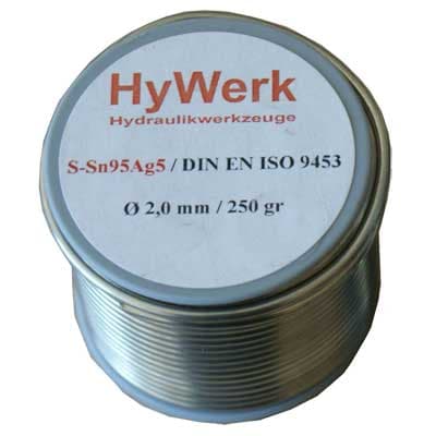 Lega Stagno Argento SSN95 AG5 5% Argento Hywerk - 2