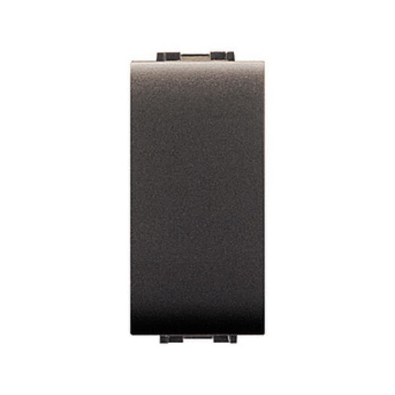 Life 4021 Pulsante Unipolare Generico Grigio Antr Elettrocanali 12 Pezzi - 2
