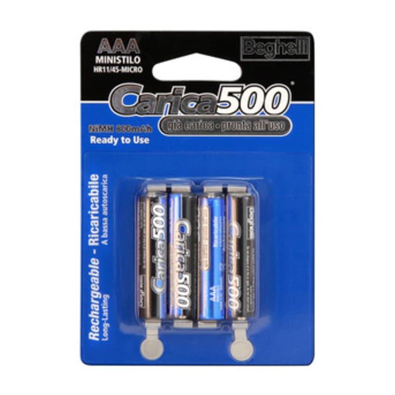 Beghelli Batteria Ricar Ministilo 800MAH Bl 4 8852 Beghelli 10,0 Blister - 2