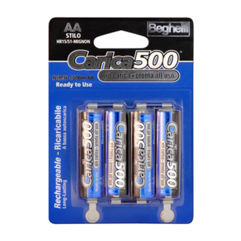 Beghelli Batteria Ricar Stilo 1500MAH Bl 4 8851 Beghelli 10,0 Blister - 2