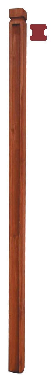 Palo 6 x 6 x 180 cm Tipo Lineare i Giardini del Re 6 Pezzi - 2