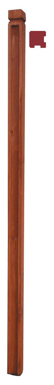 Palo 6 x 6 x 180 cm per Angolo 6 Pezzi - 2