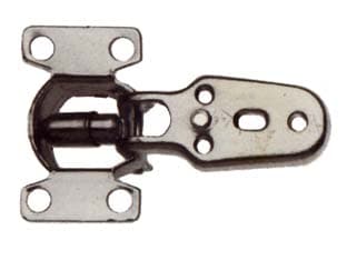 Cerniere con Piastrina e Vite Regolabili Collo Alto Foro Ø 35 mm 24 Pezzi - 2