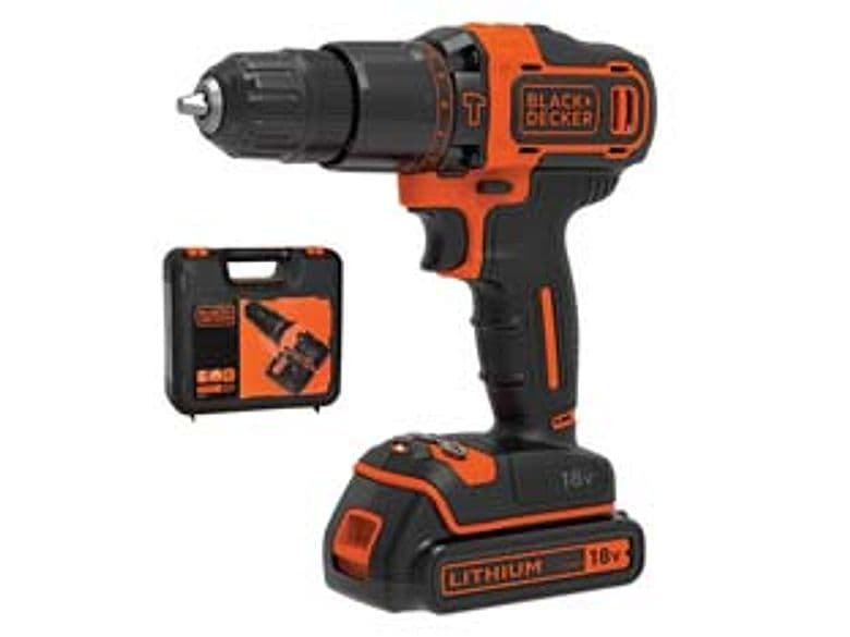 Trapano Avvitatore Batteria Lito 18 V con Percussione (BDCHD18KQW) 1 - 2