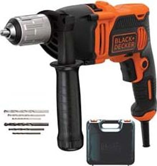 Trapano a Percussione Mandrino 13 mm Autoserrante (BEH850K) Black&decker - 2