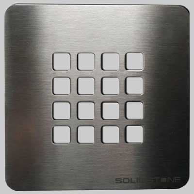 Griglia INOX per Piatto Doccia Ultraflat Grigio Made in Italy - 2
