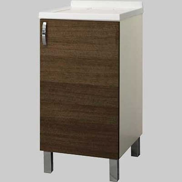 Mobile Lavatoio Koala 1 Anta Olmo Caffe P 50 x L 45 cm Savini - 2