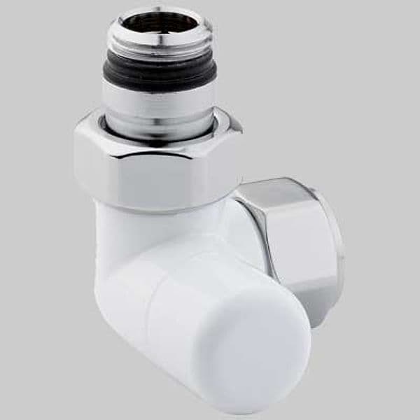 Detentore D Arredo ad Angolo Sinistro Bianco 1/2 x 24 19 Arteclima - 2