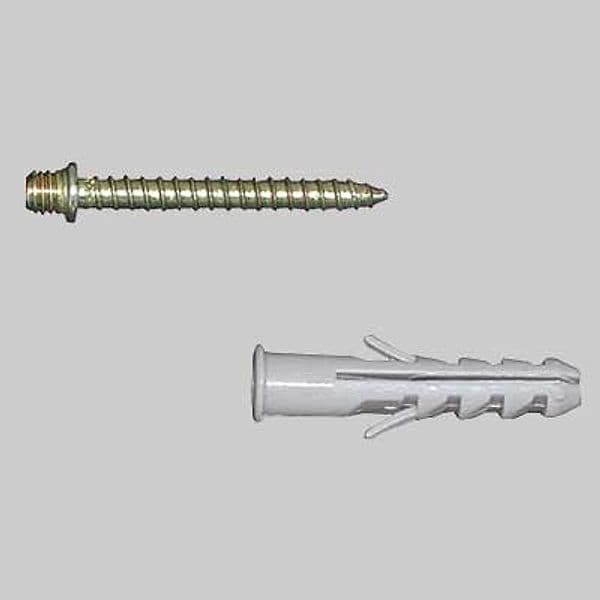 Viti e Tasselli per Collari Leggeri Vite 6 x 40 Tassello 8 x 40 Nobex