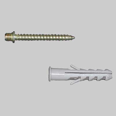 Viti e Tasselli per Collari Leggeri Vite 6 x 40 Tassello 8 x 40 Nobex - 2