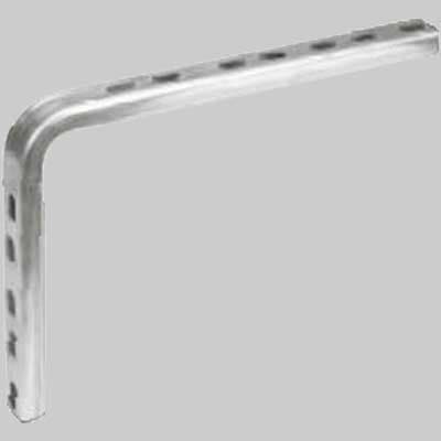 Mensola a Squadra in Profilo 350 x 250 mm Made in Italy - 2