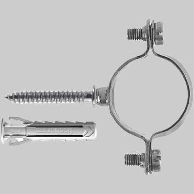 Collarino Leggero in Acciaio Zincato e Tassello Fischer Ø 10 - 2