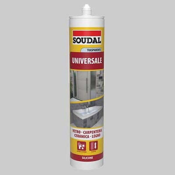 Silicone Universale Soudal Bianco - 2