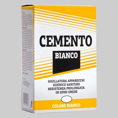 Cemento Bianco Kg 1 Made in Italy - 2