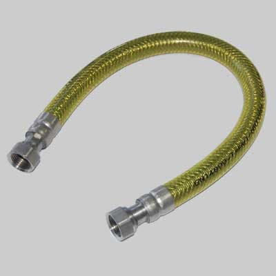 Tubo Metallico Flessibile con Rivestimento Cm 100 Made in Italy - 2