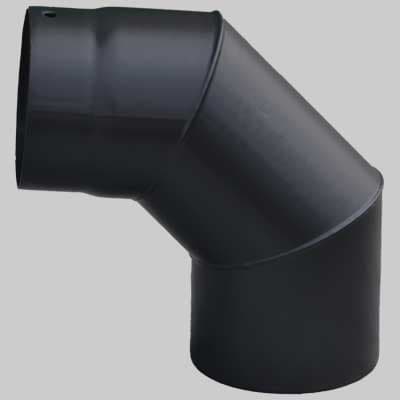 Curva Chiusa Nero Opaco 90 ° Ee ? 150 Made in Italy - 2