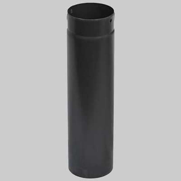 Tubo Nero Opaco Cm 100 Ø 130 Made in Italy - 2