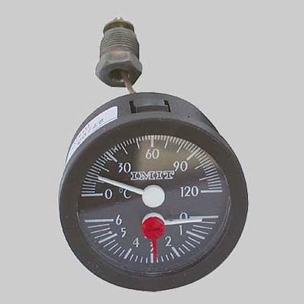 Termomanometro Ø 52 mm Made in Italy - 2