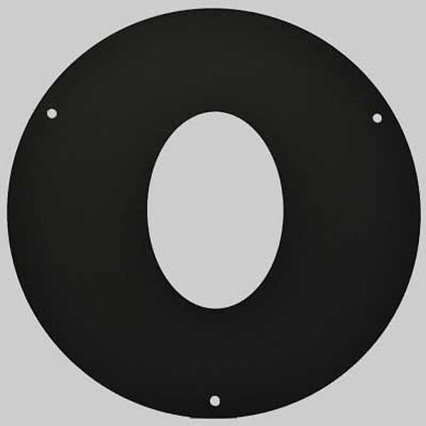 Rosone Coprimuro Ovale Ø 80 Conti - 2
