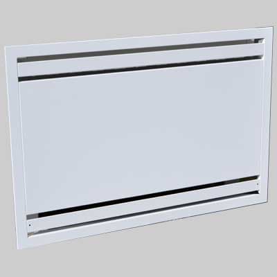 Pannello in Lamiera Bianco per Incasso per Vce 3040 Ventilclima - 2