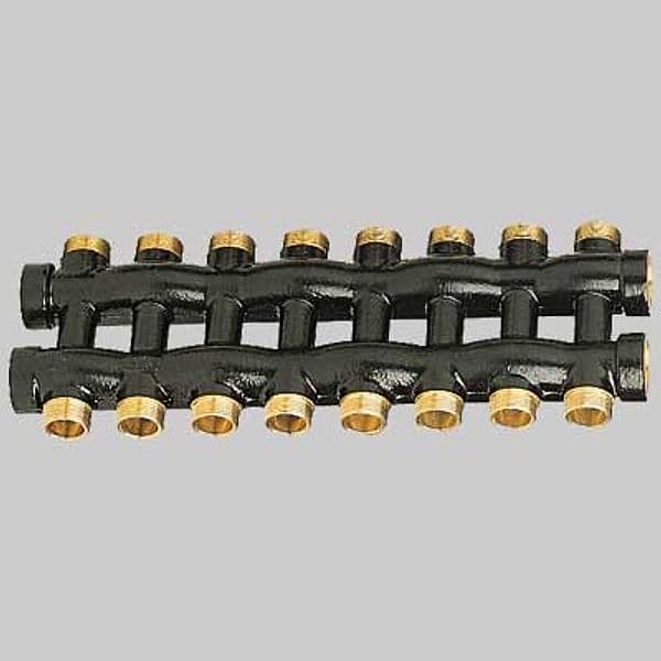 Collettore Compatto M.1 Nero 8 x 81 x 2 x 16 Icma