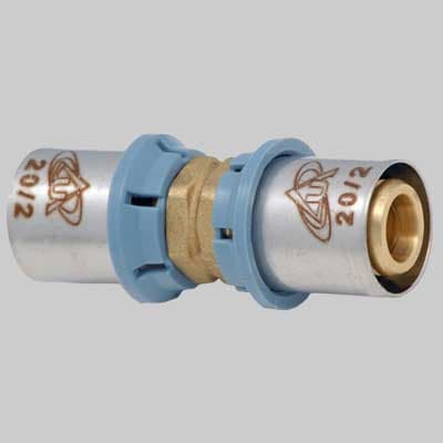 Raccordo Diritto Doppio Delt All 16 x 16 Unidelta - 2