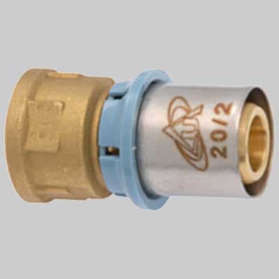 Raccordo Diritto Femmina Delt All 20 x ¾ Unidelta - 2
