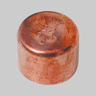 Tappo Rame a Saldare Femmina 14 Made in Italy - 2