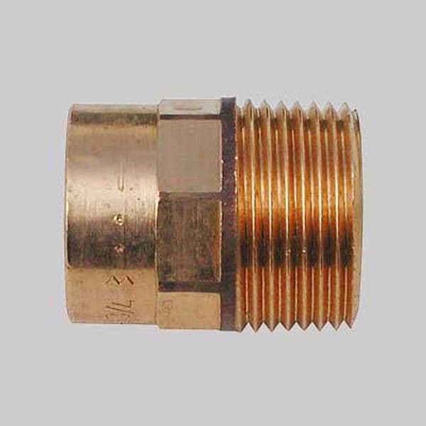 Niples Bronzo Filettato Maschio a Saldare Femmina 42 x 11/4 Made in Italy - 2