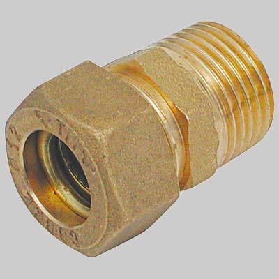Raccordo Diritto Maschio Oring Tiemme 18 x ½ - 2