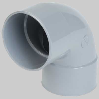 Curva in PVC 87 ° 30 Ff Nicoll Ee ? 100 - 2