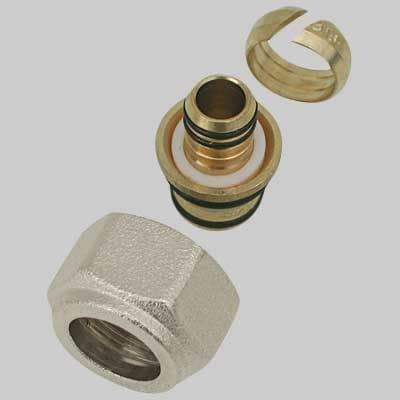 Adattatore Tubo Multistrato con Calotta 20 x 2,25 Far - 2