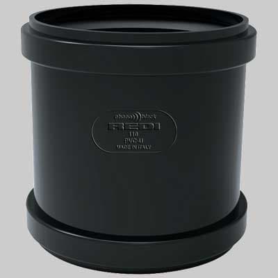 Manicotto Phono Black Senza Battente Ø 100 Redi - 2