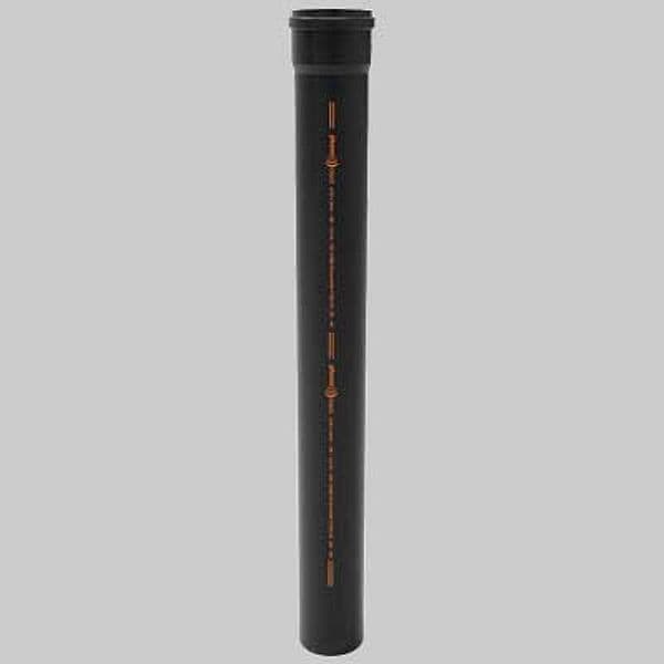 Tubo Phono Black 1 Bicchiere Dm 100 cm 100 Redi - 2