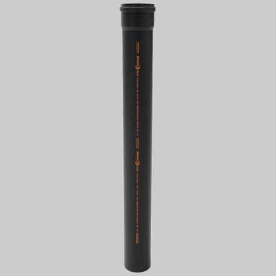 Tubo Phono Black 1 Bicchiere Dm 100 cm 100 Redi - 2