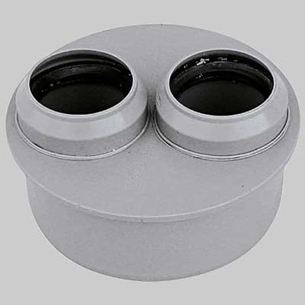 Tampone Riduzione Doppio con Or PP Htem 110 40 x 40 Wavin - 2